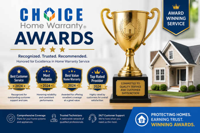 choice home warranty awards
