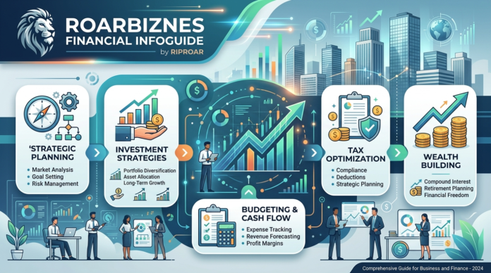 roarbiznes financial infoguide by riproar