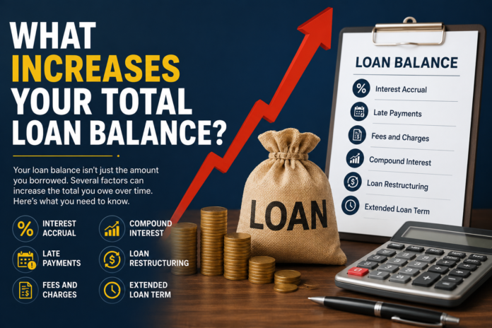what increases your total loan balance