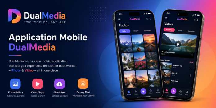 application mobile dualmedia