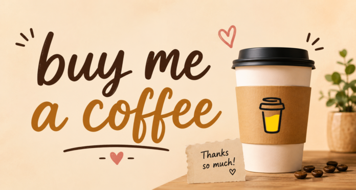 buy me a coffee