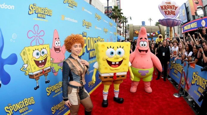 ice spice spongebob premiere