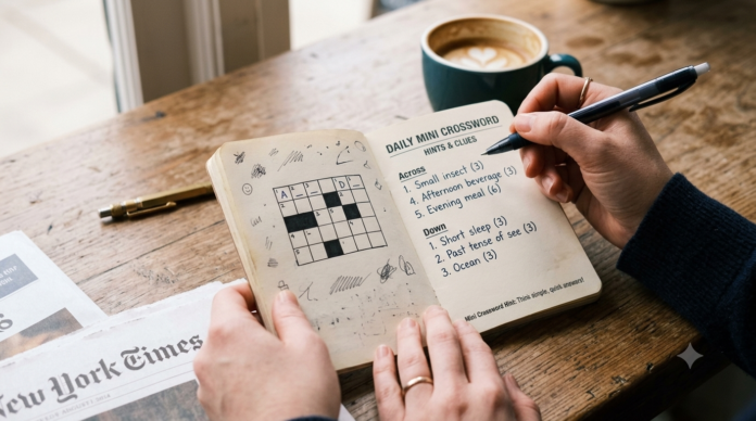 mini crossword hint